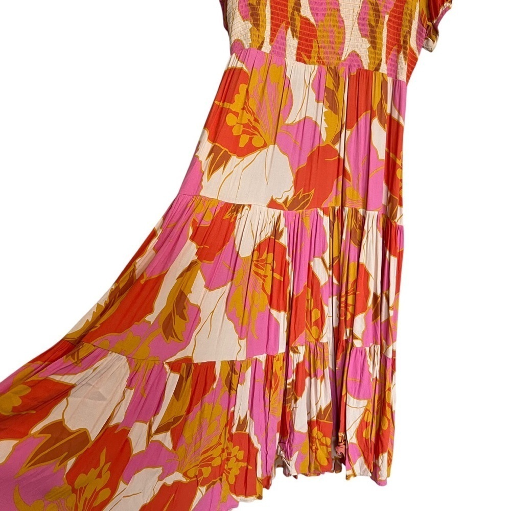Mister Zimi Summer Cecile Maxi Dress in Tahiti Print Size 16 - Picture 5 of 12